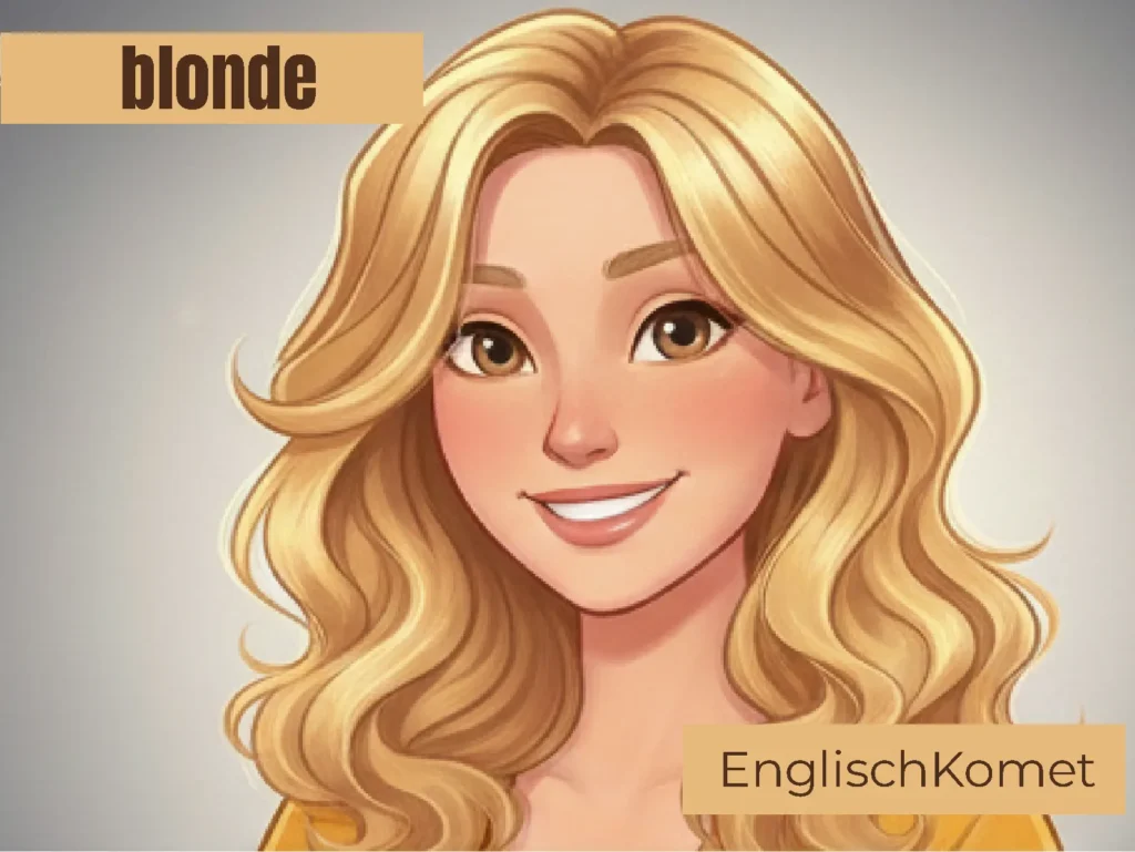 Farben auf Englisch lernen: Der komplette Guide 3 blonde