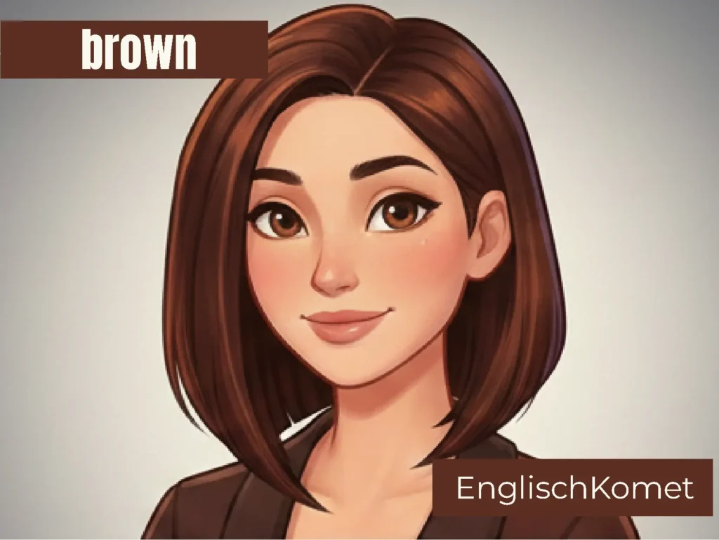 Farben auf Englisch lernen: Der komplette Guide 2 brown