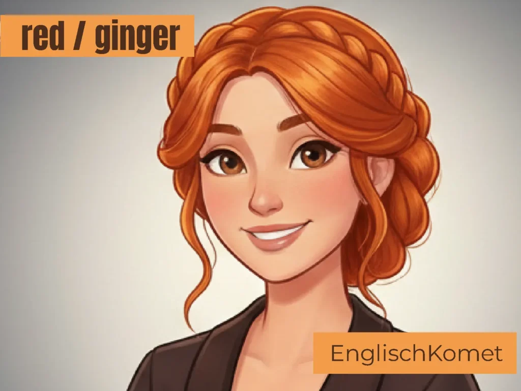 Farben auf Englisch lernen: Der komplette Guide 7 ginger