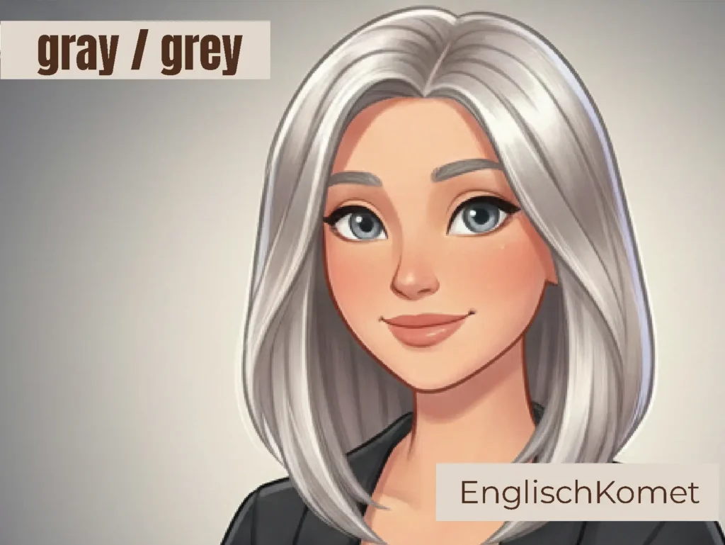 Farben auf Englisch lernen: Der komplette Guide 5 gray grey
