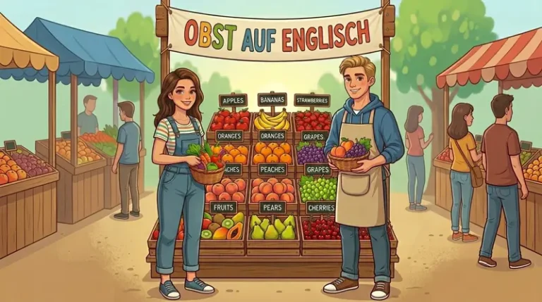 Cover - Obst auf Englisch