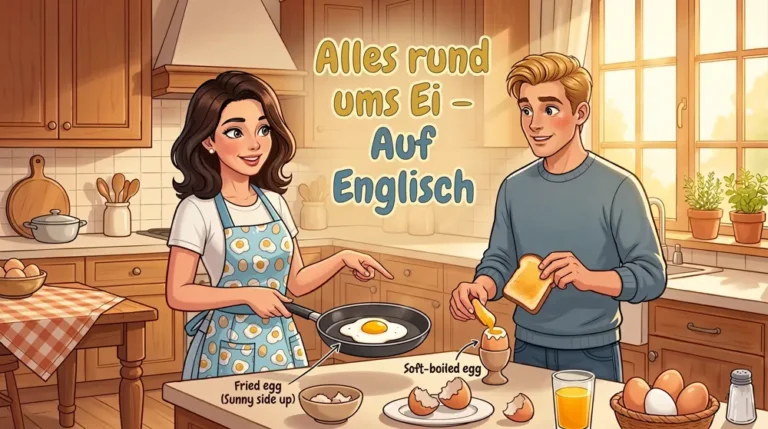 Eier auf Englisch - Vokabeln, Redewendungen, Backen - mit Aussprache