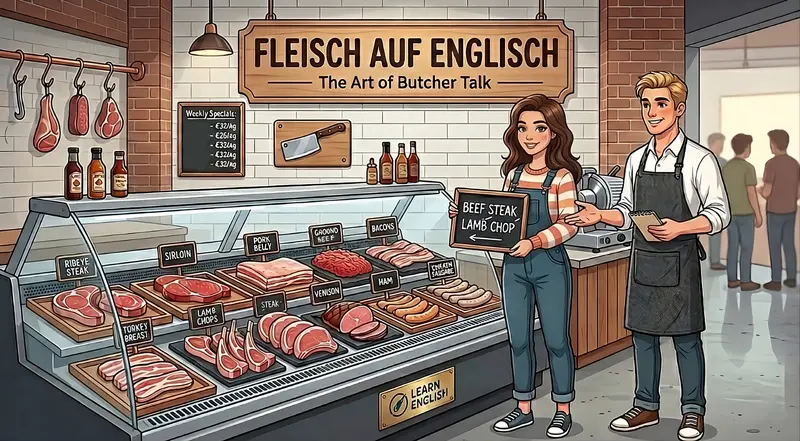 Cover Fleisch auf Englisch