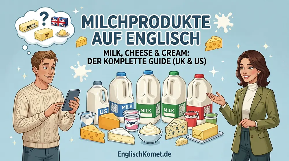 Cover - Milchprodukte auf Englisch