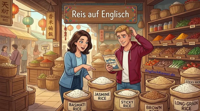 Reis auf Englisch – Tom und Lina entdecken verschiedene Reissorten